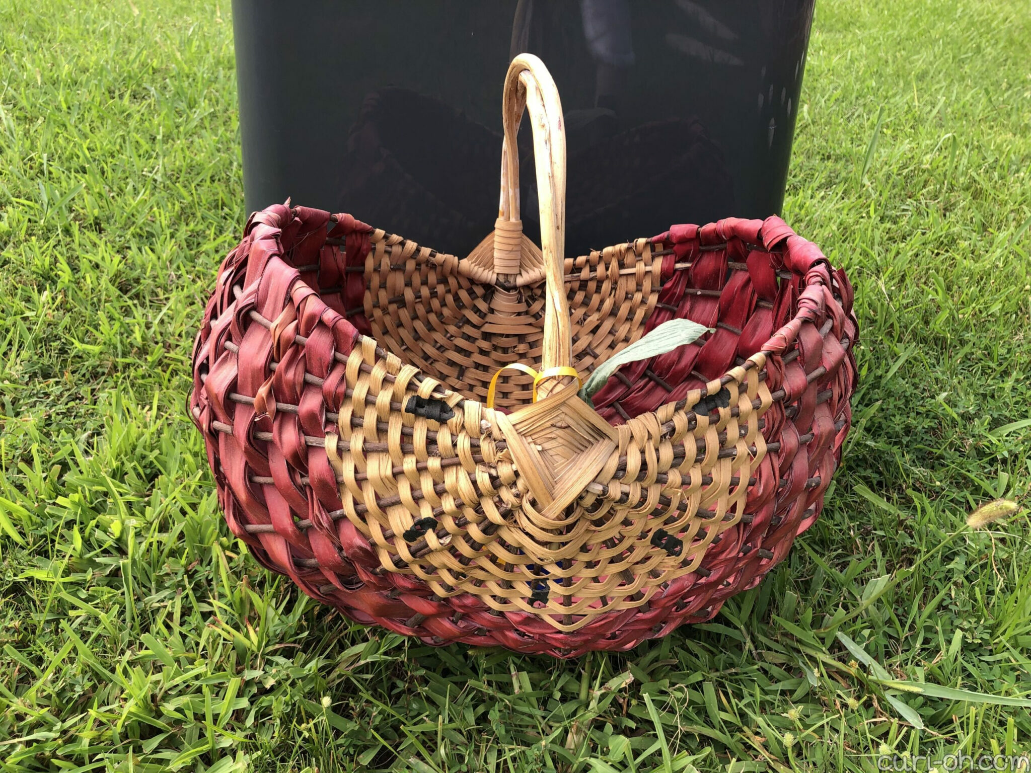 Cleaning a Thrifted Basket CuriOh!