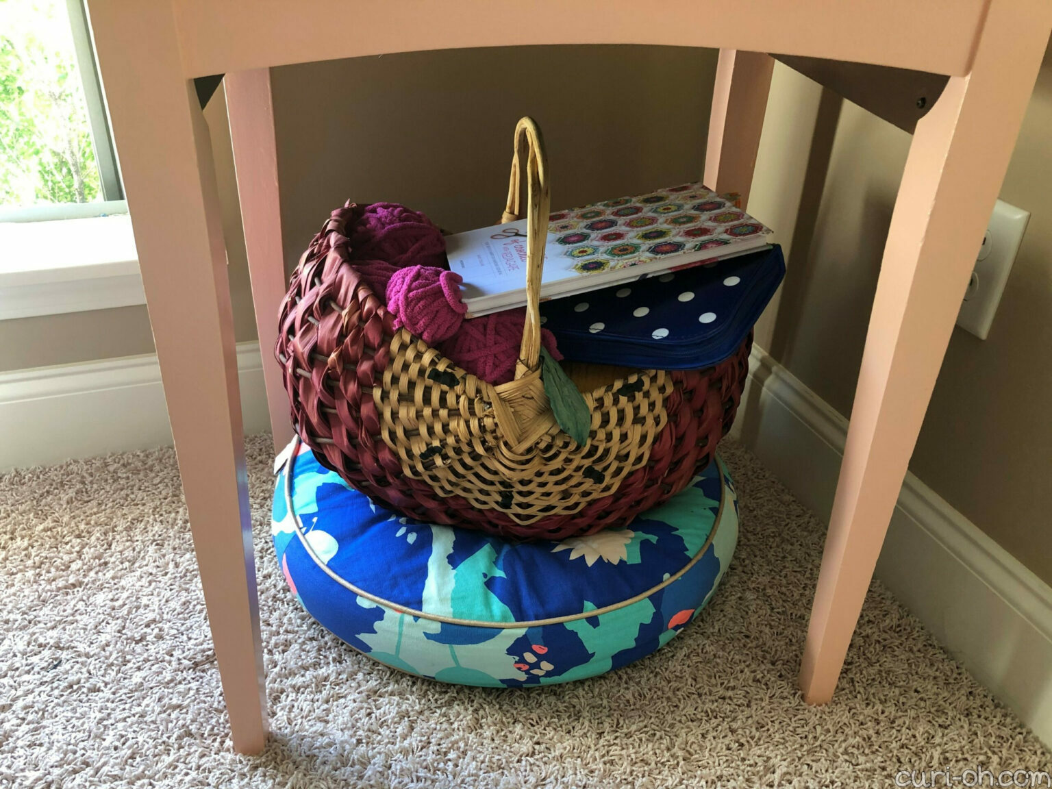 Cleaning a Thrifted Basket CuriOh!