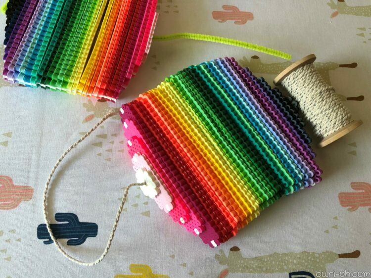 Perler Bead Rainbow Spinner – Curi-Oh!