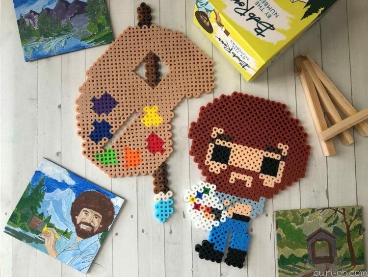 Perler Bead Bob Ross – Curi-Oh!