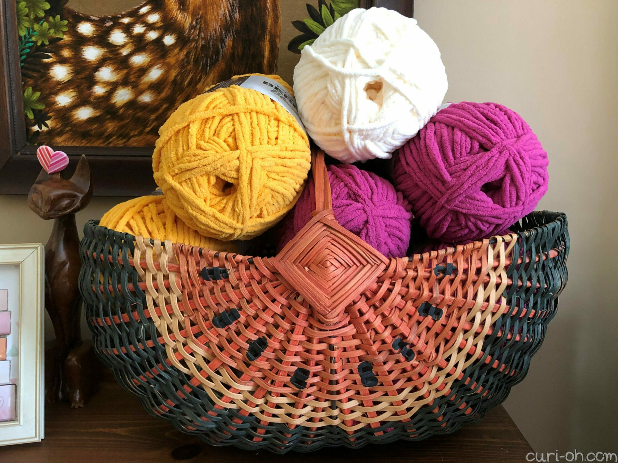 Cleaning a Thrifted Basket CuriOh!