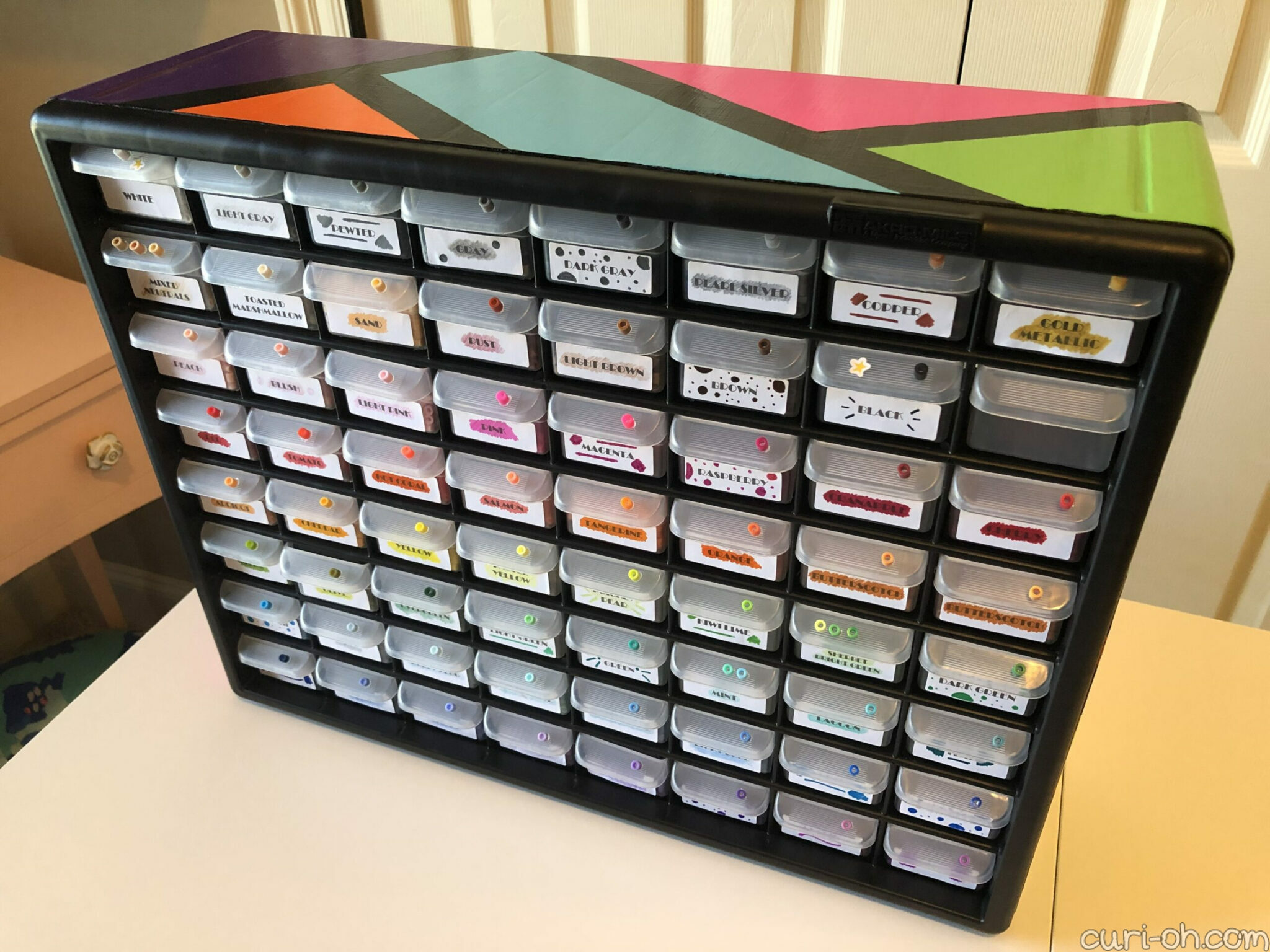 My Custom Fuse Bead Storage Cabinet! – Curi-Oh!