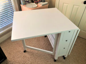 My Search for the Perfect Craft Table: Modifying IKEA’s Norden Gateleg