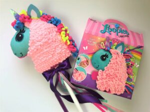 Using a “Loopies” Unicorn Kit to Make a Hobby Horse